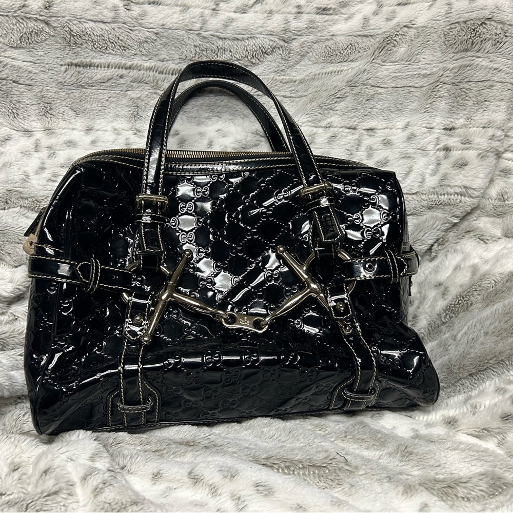 Vintage Gucci 85th anniversary Boston bag RARE